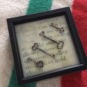 Jewelry box with old keys